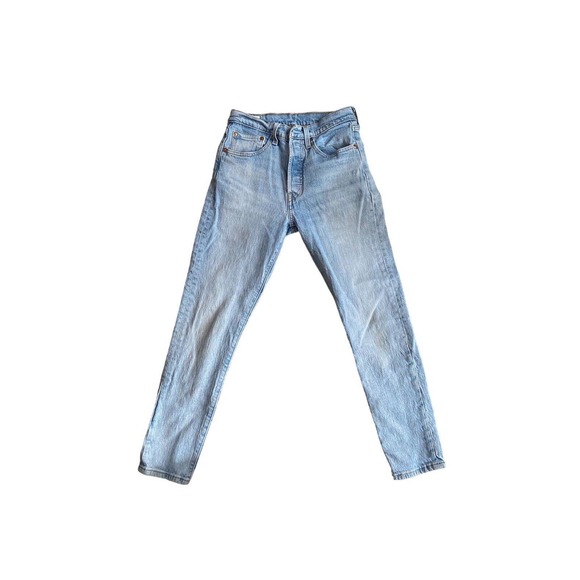 Levi's Denim - Levi’s 501s 26x28 Skinny Stretch Light Wash Jean